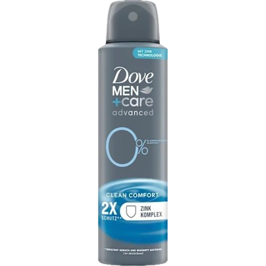 Dove MEN+CARE Deospray Clean Comfort mit Zinkkomplex, 150 ml