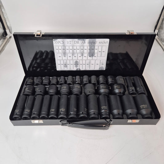 Schlagschrauber-Nussensatz – 35-teilig