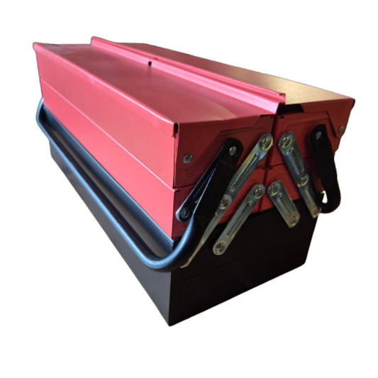 Werkzeugkasten mit Metallbox | 85-teiliges Allround-Set