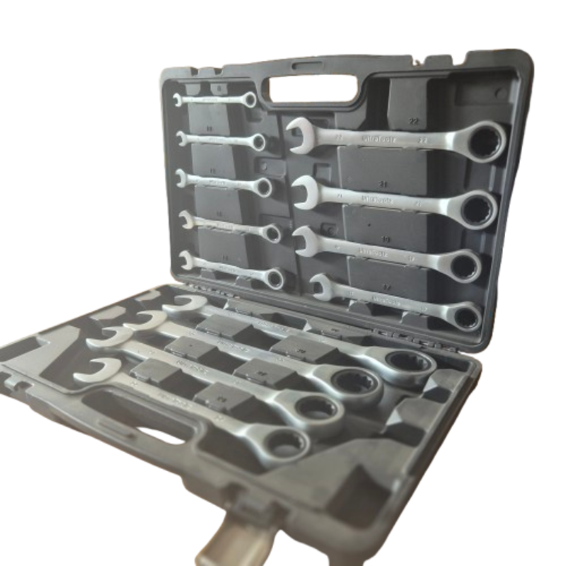 Steeksleutelset mit Ratenfunktion | 13-delig