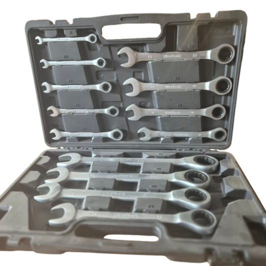 Steeksleutelset mit Ratenfunktion | 13-delig