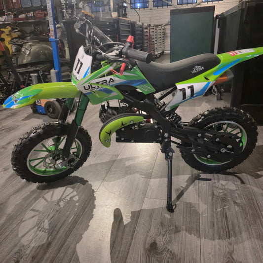 Ultramotorcross Kinder-Crosser 49CC 2-Takt mit Seilzugstarter – Neu im Karton