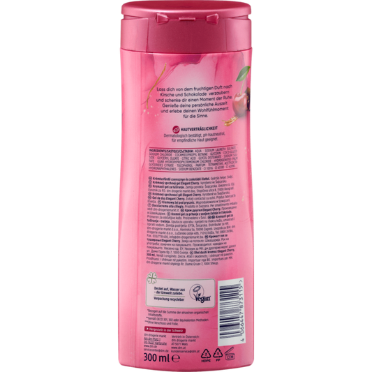 5 x Cremiges Duschgel Elegant Cherry – 300 ml