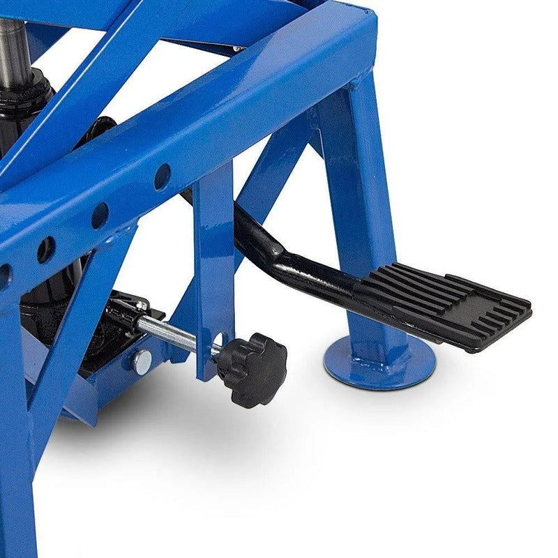 Motorlift Aluminium – Kompakte Heftafel für Onderhoud und Reiniging