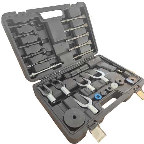 24-teiliges Druckluft-Meißelset