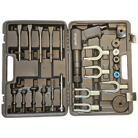 24-teiliges Druckluft-Meißelset