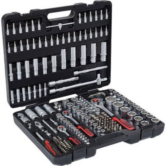 171-teiliges Steckschlüssel-Set | Komplettes Werkzeug im Koffer
