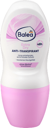 Balea Antitranspirant Deo Roll-on Extra Dry, 50 ml