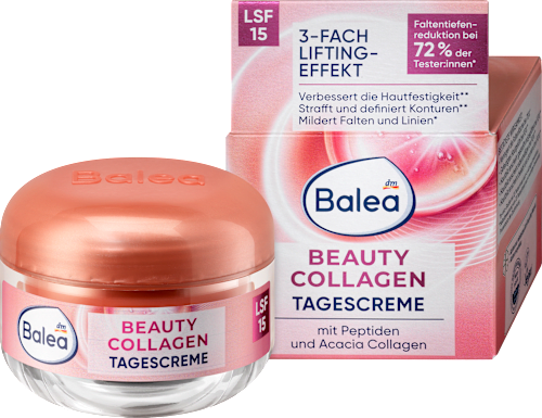Balea Gesichtscreme Beauty Collagen LSF 15, 50 ml