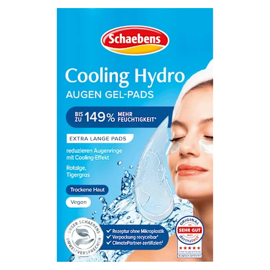 10 x Schaebens Augenpads Cooling Hydro (1 Paar)