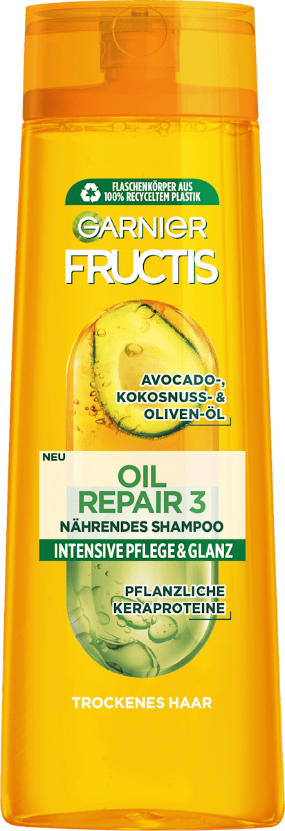 Garnier Fructis Oil Repair shampoo 300 ml – voorkant – Purbesa Care
