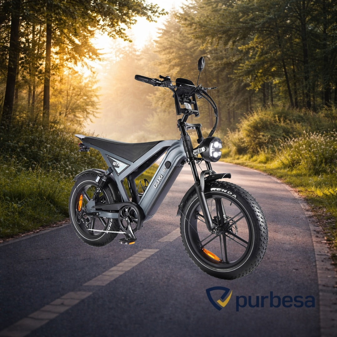 fahrrad de fatbike OUXI GT20 Elektro-Fatbike (20x4,0) | 48V 15Ah
