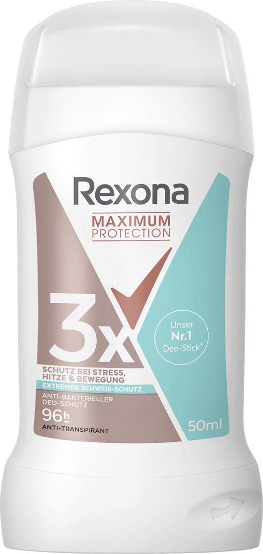 Rexona Maximum Protection antitranspirant deostick 50 ml – 3x bescherming – Purbesa Care