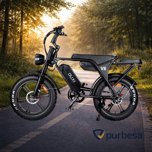 Fatbike V8 - Schwarz