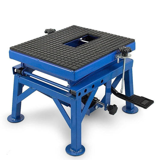 Motorlift Aluminium – Kompakte Heftafel für Onderhoud und Reiniging