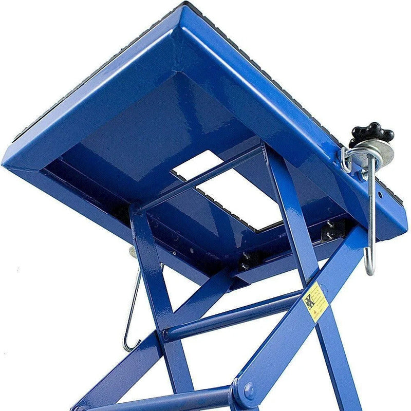 Motorlift Aluminium – Kompakte Heftafel für Onderhoud und Reiniging