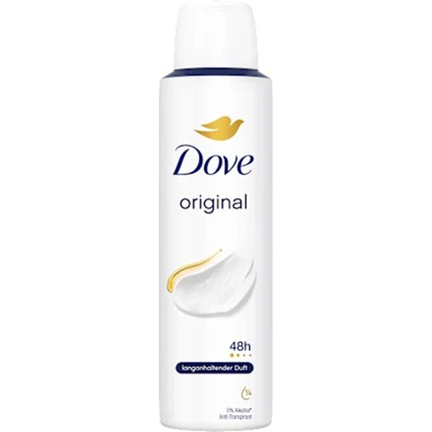 6 x Dove Anti-transpirant Deospray Original, 150 ml