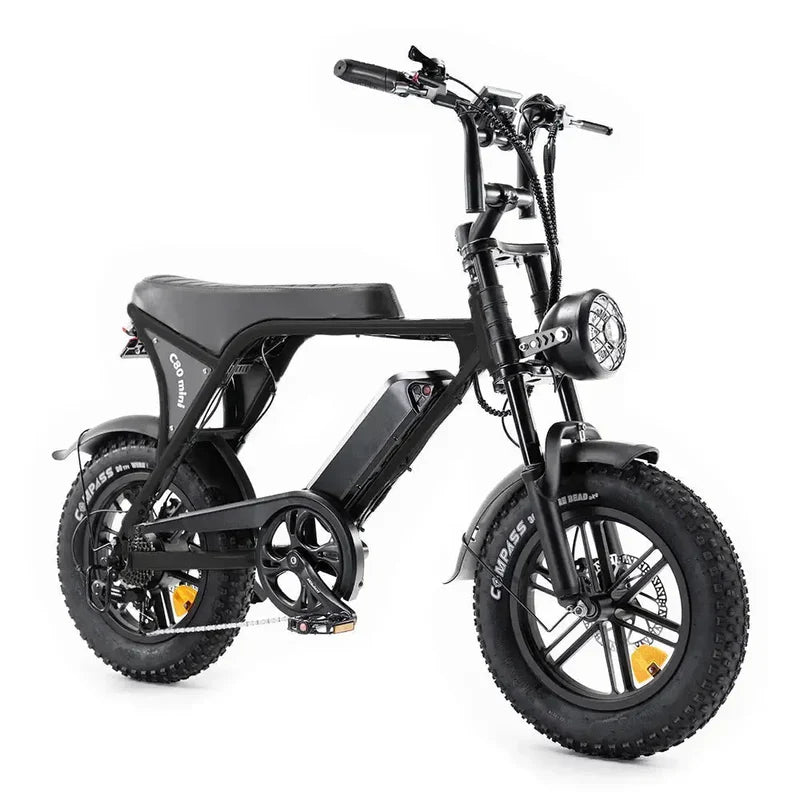 C80 - Mini Fatbike Zwart 