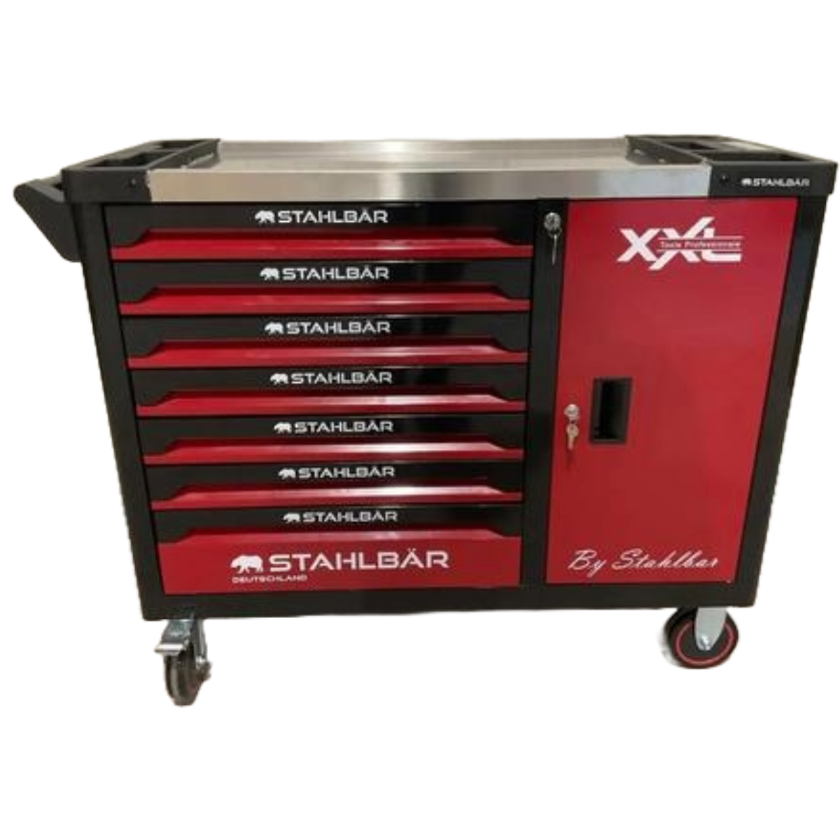 Professioneller Werkzeugwagen 6/7 Stahlbär Jumbo