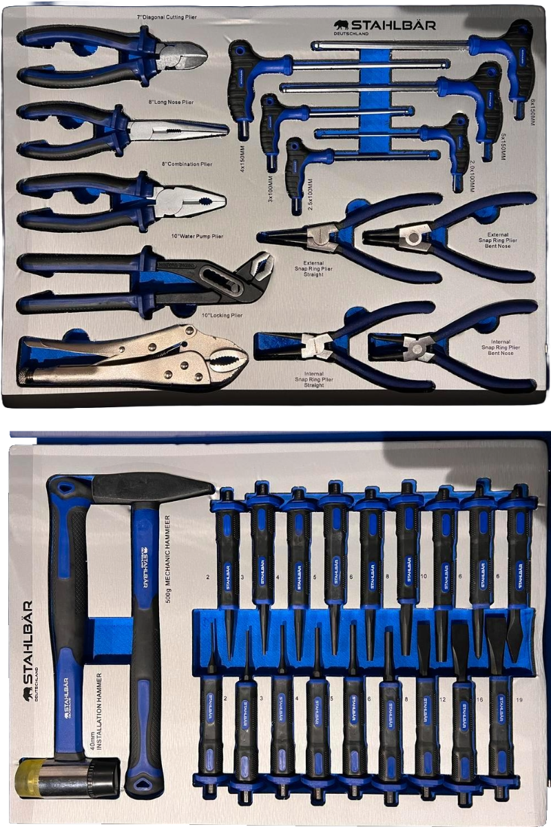 Professioneller Werkzeugwagen 6/7 Stahlbär Jumbo