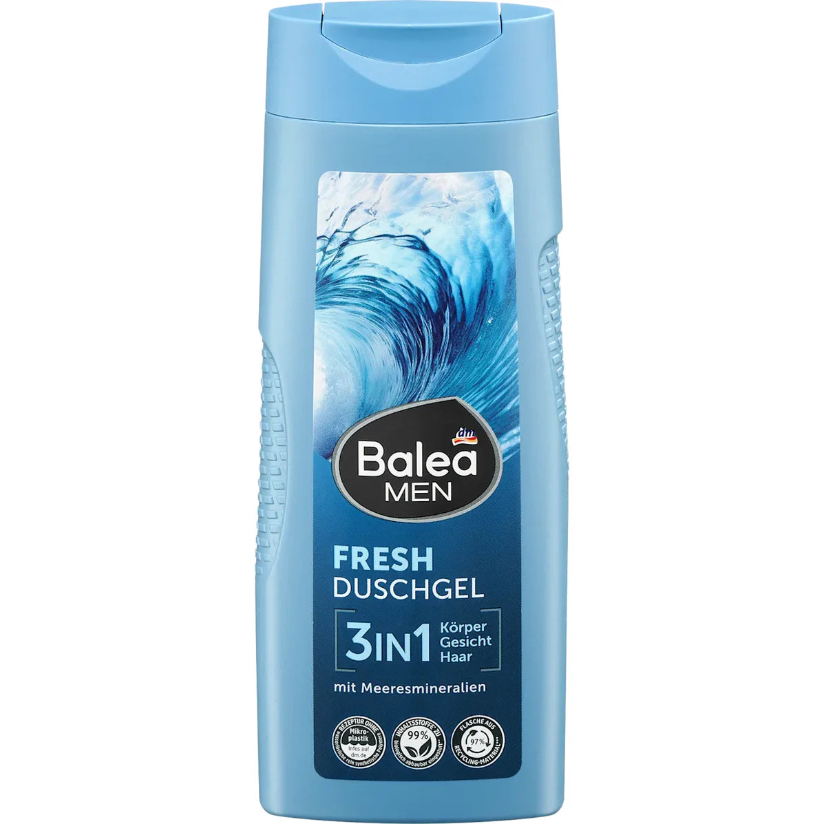 5 x Balea MEN Duschgel Fresh 3-in-1 – 300 ml