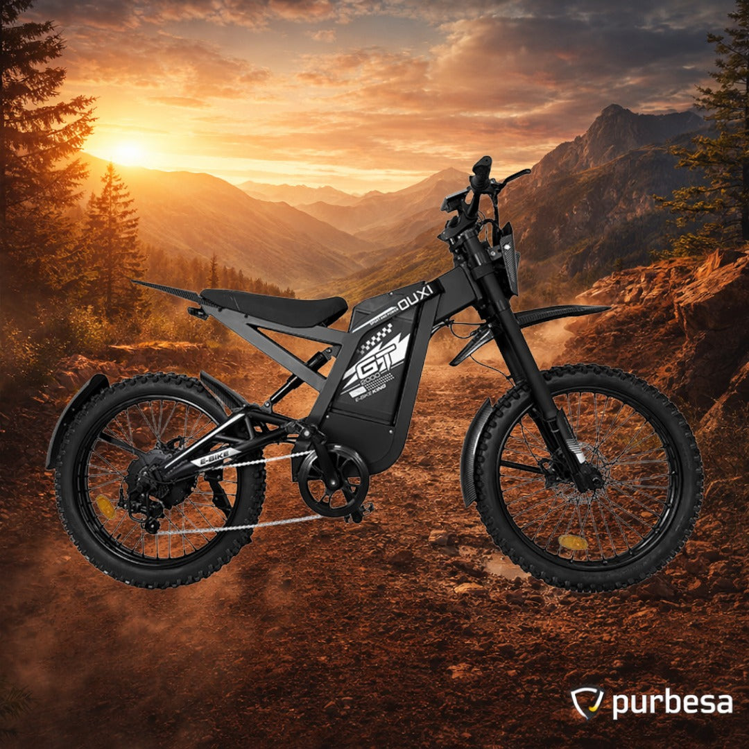 elektrofahrrad 2000 watt OUXI GT2000 Elektrisches Crossbike 2000W | 60V 30Ah | Offroad E-Bike