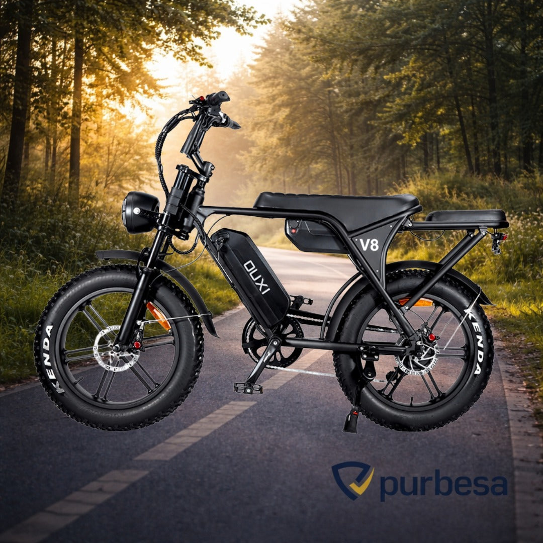 Fatbike V8 - Schwarz